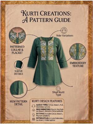 Women floral embroidered thread work floral kurta 4