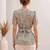 Women floral printed floral georgette kurta