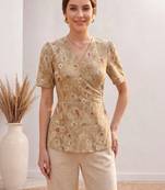 Women floral printed floral georgette kurta