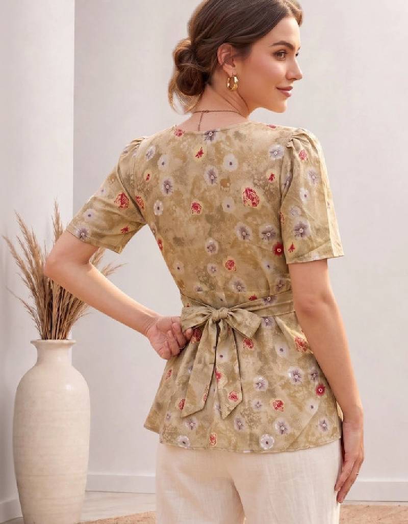 Women floral printed floral georgette kurta