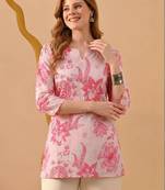 Women floral printed floral kurta