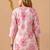 Women floral printed floral kurta
