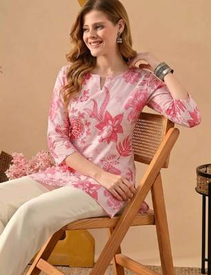 Women floral printed floral kurta 3