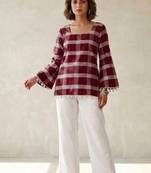 Women flared sleeves kurta