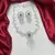 Emerald Green Crystal Bridal Jewelry Set: Silver Necklace, Chandelier Earrings