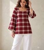 Women bell sleeves kurta