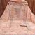 Peach chanderi embroidered unstitched dressmaterials 3 pair top bottom dupptaa
