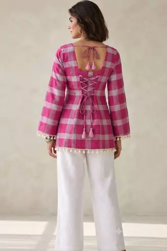 Women flared sleeves kurta