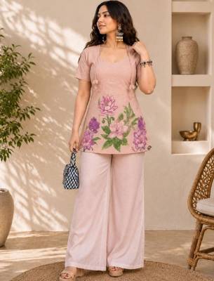 Women floral printed floral kurta 1