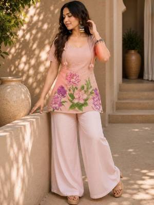 Women floral printed floral kurta 2