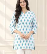 Women floral printed indie prints kurta