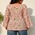 Women floral printed flared sleeves floral kurta