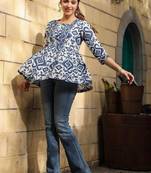 Women ethnic motifs printed indie prints kurta