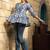 Women ethnic motifs printed indie prints kurta
