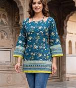 Women floral printed floral kurta