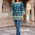 Women floral printed floral kurta