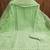 green organza embroidered unstitched dressmaterials 3 pair top bottom dupptaa