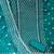 indigo organza embroidered unstitched dressmaterials 3 pair top bottom dupptaa