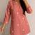 Women floral embroidered floral kurta