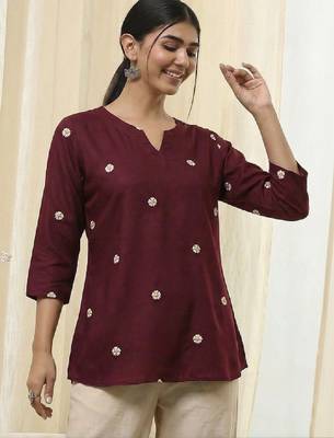 Women floral printed kurta 2