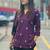 Women floral embroidered floral kurta