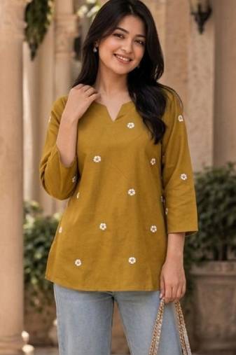 Women floral printed floral kurta