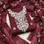maroon chanderi embroidered unstitched dress materials 3 pair top bottom dupatta