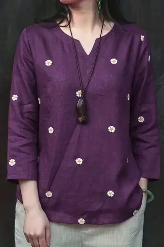 Women floral printed floral kurta