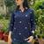 Women floral embroidered floral kurta