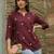 Women floral embroidered kurta
