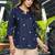 Women floral embroidered floral kurta