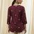 Women floral embroidered thread work kurta