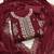 maroon georgette embroidered unstitched dressmaterials 3 pair top bottom dupptaa