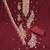 maroon georgette embroidered unstitched dressmaterials 3 pair top bottom dupptaa