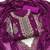 purple georgette embroidered unstitched dressmaterials 3 pair top bottom dupptaa