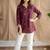 Women floral embroidered kurta