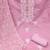 pink chanderi embroidered unstitched dress materials 3 pair top bottom dupatta