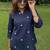 Women floral embroidered floral kurta