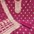 pink silk blend embroidered unstitched dressmaterials 3 pair top bottom dupptaa