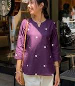 Women floral printed kurta