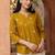 Women floral embroidered thread work kurta