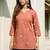 Women floral embroidered thread work floral kurta