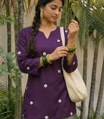 Women floral printed floral kurta