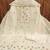 white chanderi embroidered unstitched dress materials 3 pair top bottom dupatta