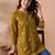 Women floral embroidered kurta