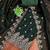 green chanderi embroidered unstitched dress materials 3 pair top bottom dupatta