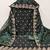 green chanderi embroidered unstitched dress materials 3 pair top bottom dupatta