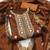 brown chanderi embroidered unstitched dress materials 3 pair top bottom dupatta