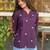Women floral embroidered floral kurta