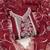 maroon organza embroidered unstitched dressmaterials 3 pair top bottom dupptaa